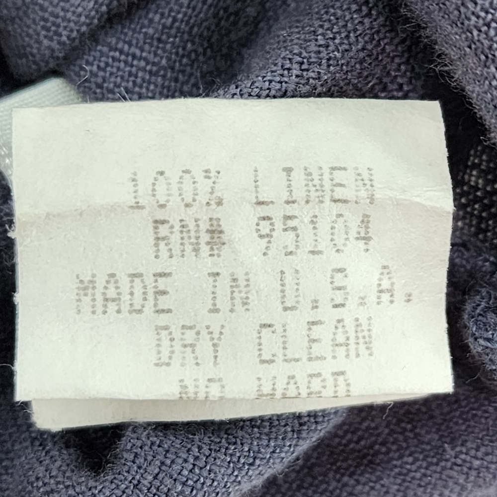 Bodil Women's Linen Relaxed Fit Button Front Jacket - 1 - Picture 9 of 9